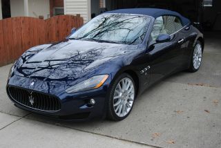 2010 Gt Convertible Blue With Beig Loaded $154,  140 Msrp photo