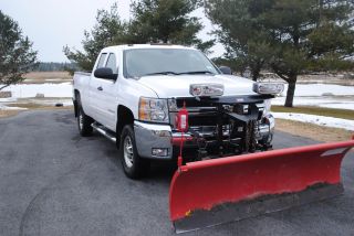 2008 Chevy Silverado 2500 Hd 4x4 Towing Package Western Plow Liner Low Resere photo