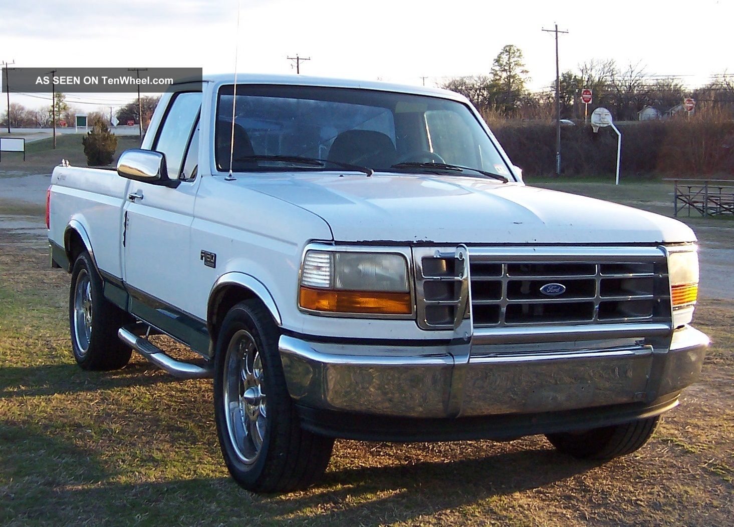 1996 Ford f150 regular cab short bed #9