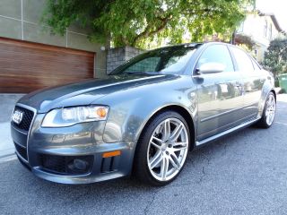 2007 Audi Rs4 Sedan 4.  2l 6 Speed Manual Dolphin Gray Immaculate Nr photo