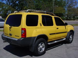 2001 Nissan Xterra Xe Yellow Custom Interior photo
