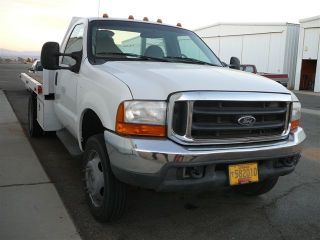 1999 Ford F - 550 Diesel 10 ' Flatbed photo