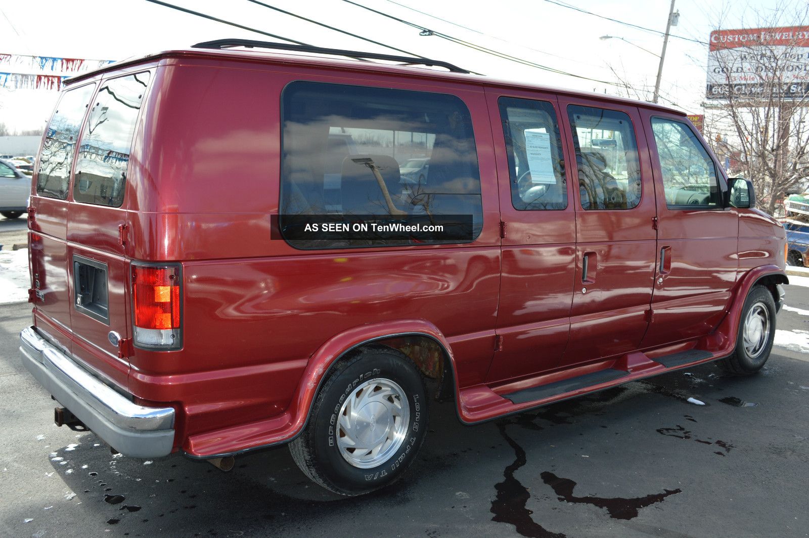 1999 Ford econoline conversion van #9
