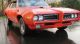 1969 Pontiac Gto Carousel Red 400 Bucket 67 68 69 70 71 Duty Judge Ram Air GTO photo 9