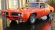 1969 Pontiac Gto Carousel Red 400 Bucket 67 68 69 70 71 Duty Judge Ram Air GTO photo 2