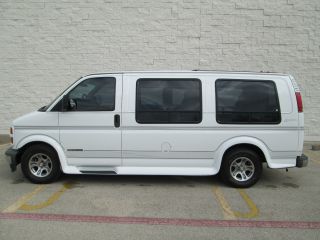 1998 Gmc Savana 1500 Regency Custom White Van,  5.  7l V / 8,  Auto. ,  Well Maintained photo