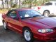 1995 Gt Red Mettalic Paint,  Black Interior Mustang photo 2