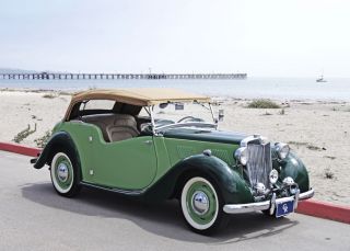 1948 Mg Yt Tourer:,  Rare & Charming Yt That Is Wonderfully Presented photo