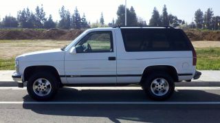 1996 Chevrolet Tahoe 2 - Door 5.  7l California Runs Excellent photo