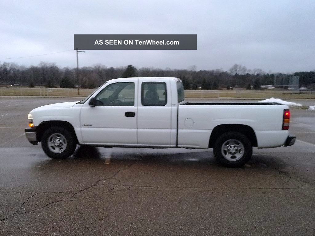 2001 chevy silverado ext cab 4 door 6 passenger gov t fleet truck 4 3 v6