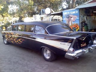1957 Chevy Limo,  Limousine,  Car Collectors Hurry And Dont Let This Get Away Wow photo