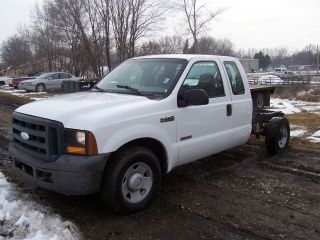 2004 Ford F250 Extended Cab 6.  0l Diesel Cab And Chassis 4x2 photo