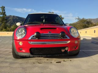 2006 Mini Cooper S - - Supercharged - Chili Red / White - 6speed photo