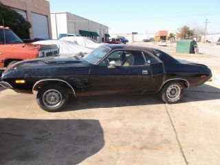 1973 Dodge Challenger Ralleye 340 Triple Black,  Heavily Optioned Project Car photo