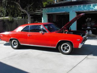 1967 Chevrolet Chevelle Ss396 4sp Rust Black Plate California Native. photo