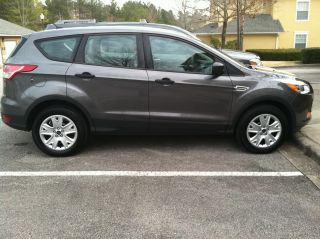 2013 Ford Escape S Sport Utility 4 - Door 2.  5l,  Sterling Gray,  Stone Seats photo