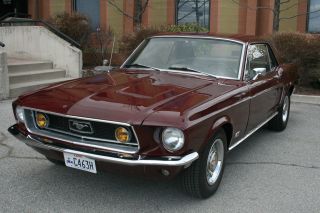 1968 Mustang 390 Gt Hardtop,  One Of One Paint / Trim Special Ordered Coupe photo