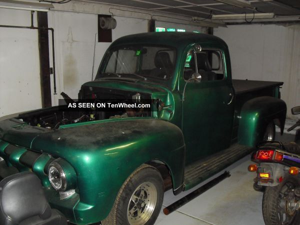1951 Ford F - 1 F1 Project Vehicle Classic Rat Rod Pickup Pick - Up Truck F-100 photo