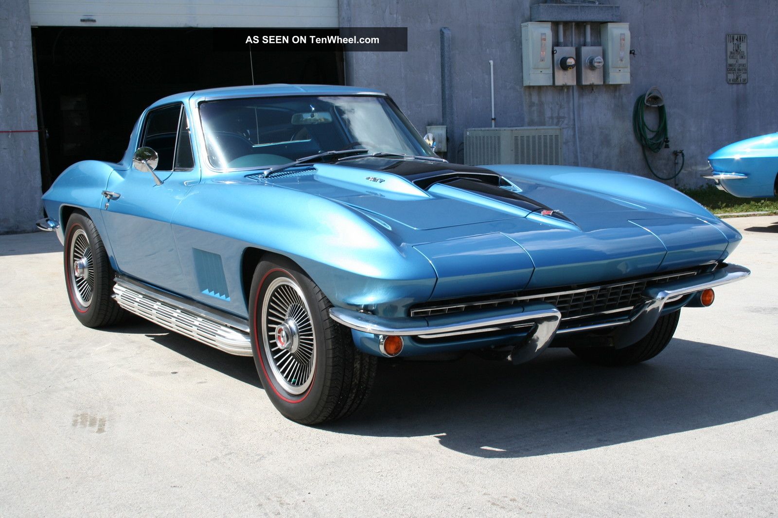 1967 Corvette Coupe Numbers Matching 427 / 390 Vintage Air Tank Sticker L@@k Video Corvette photo