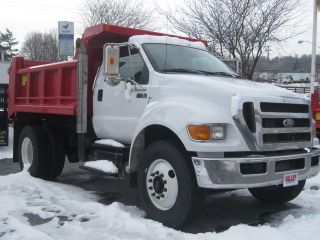 2012 Ford F750 Xlt With 10ft Galion Dump photo