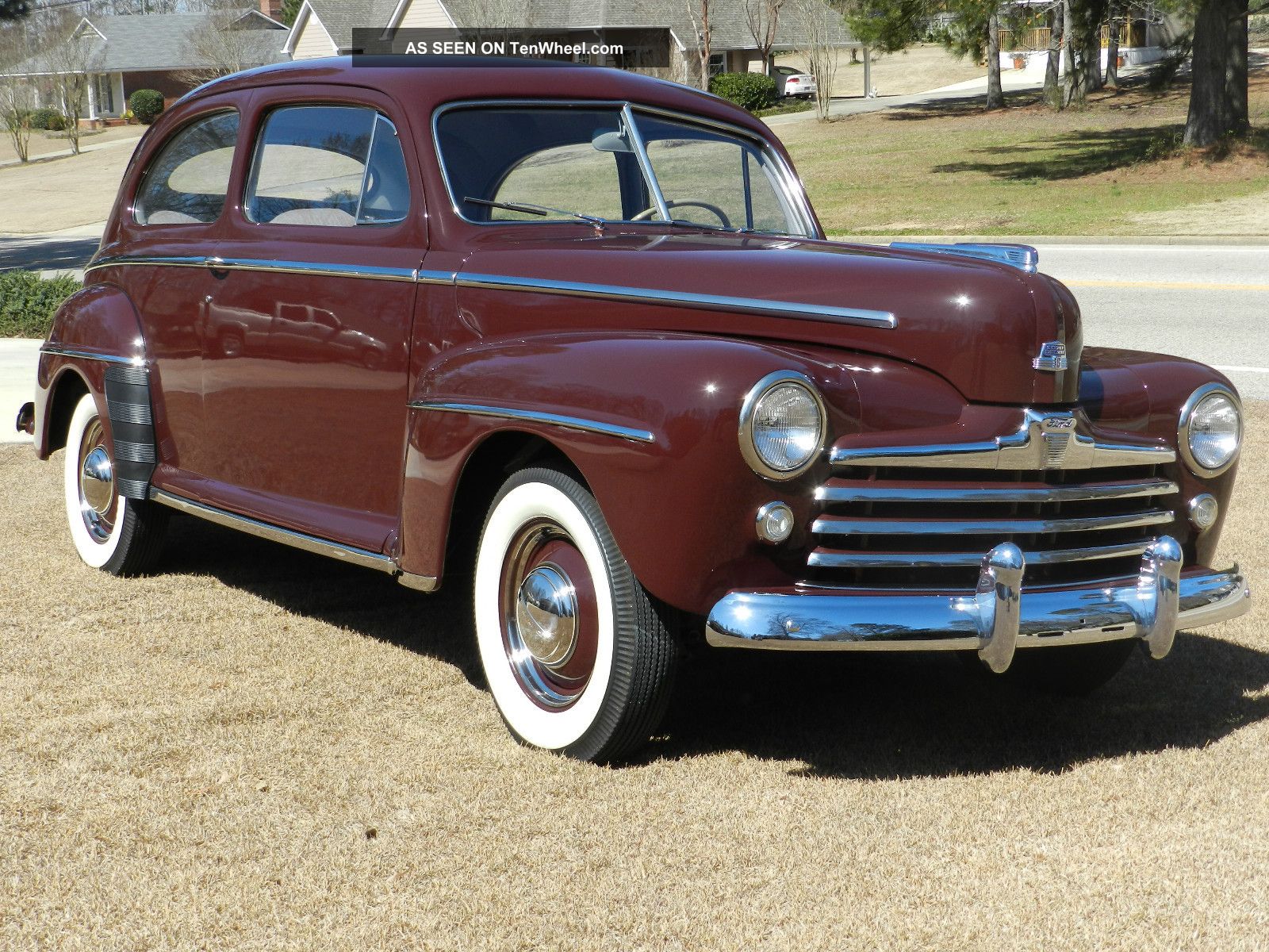 1947 Ford sedan frame swap #9