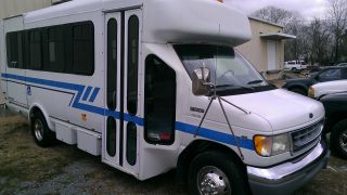 1998 Ford Van W / Aerotech Body.  Wheelchair Lift With Tie Downs. . photo