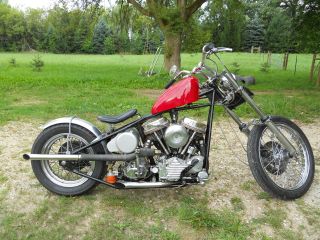 Harley Davidson Custom 1951 Panhead photo