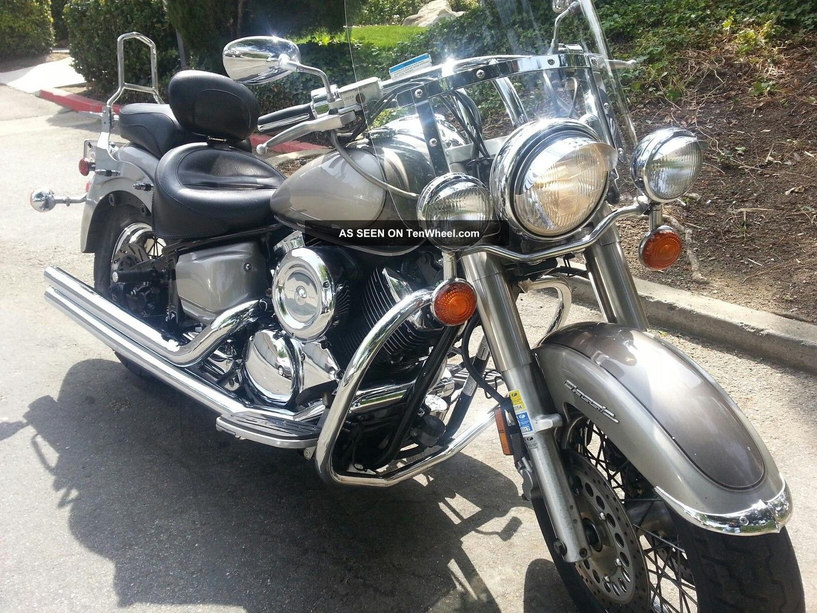 Yamaha V Star 1100 Cc Classic Cruiser 2002 Motorcycle