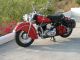 1947 Indian Chief Motorcycle - Ferrari Red - Classic Indian photo 1