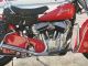 1947 Indian Chief Motorcycle - Ferrari Red - Classic Indian photo 4
