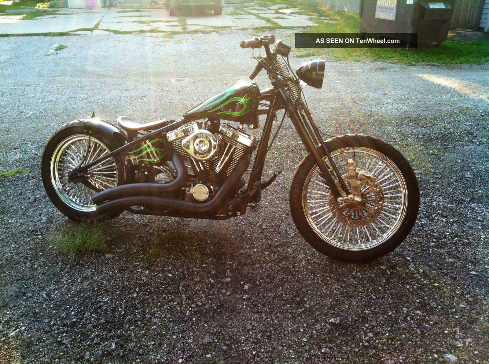 2009 Custom Built Bobber Chopper Bobber photo