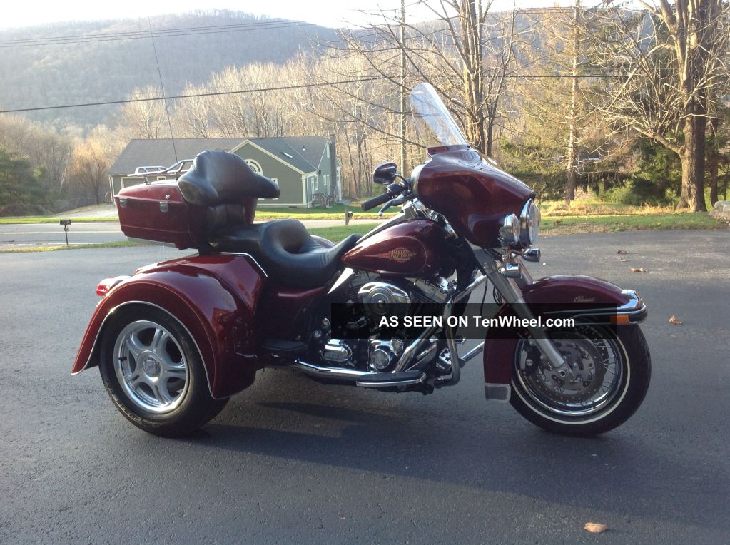 2008 Harley Davidson Electra Glide Classic Flhtc W / Champion Trike + Ez Steer Touring photo