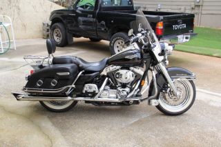 2000 Harley Davidson Flhrc - I Road King Classic Black Lots Of Chrome photo