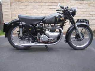 1952 Ajs Model 20. .  Same As Matchless G9. photo