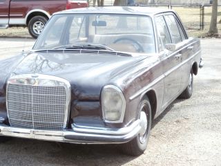 1967 Mercedes - Benz 250 S,  Euro Model / Rare Import,  35 Years In Garage, photo