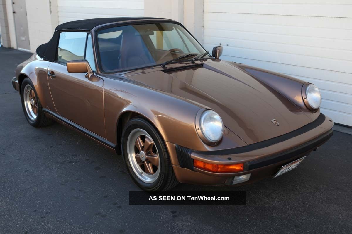 1987 Porsche 911 Carrera Cabriolet G50 911 photo
