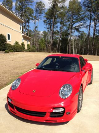 2007 Porsche 911 Turbo Coupe,  Guards Red,  Automatic,  Tiptronic photo