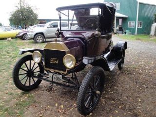 1915 Rare Ford Model T Brass Roadster photo