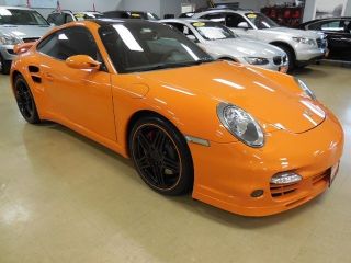 2007 Porsche 911 Turbo Coupe 2 - Door 3.  6l Orange photo