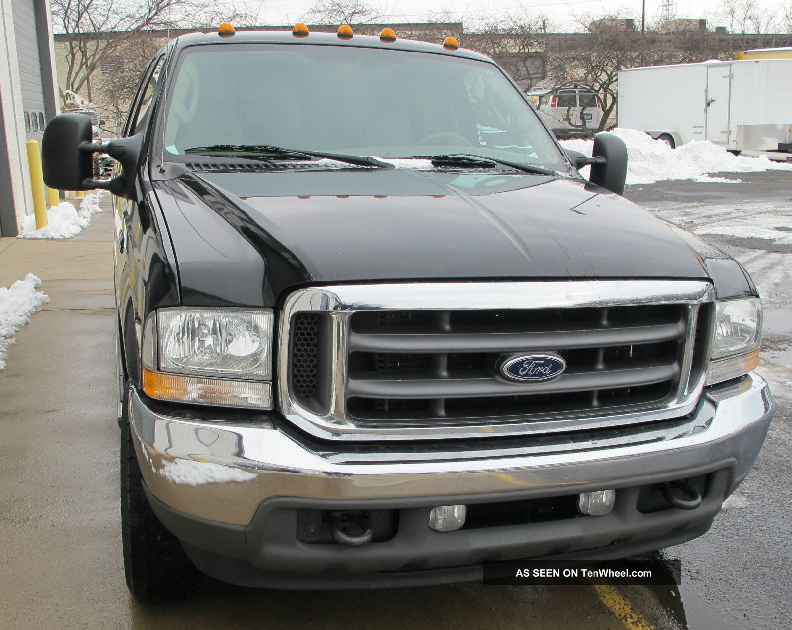 2004 Ford F350 Pickup Crew Cab 8 ' Bed Diesel 6l V8 Duty $11000 In Upgrades