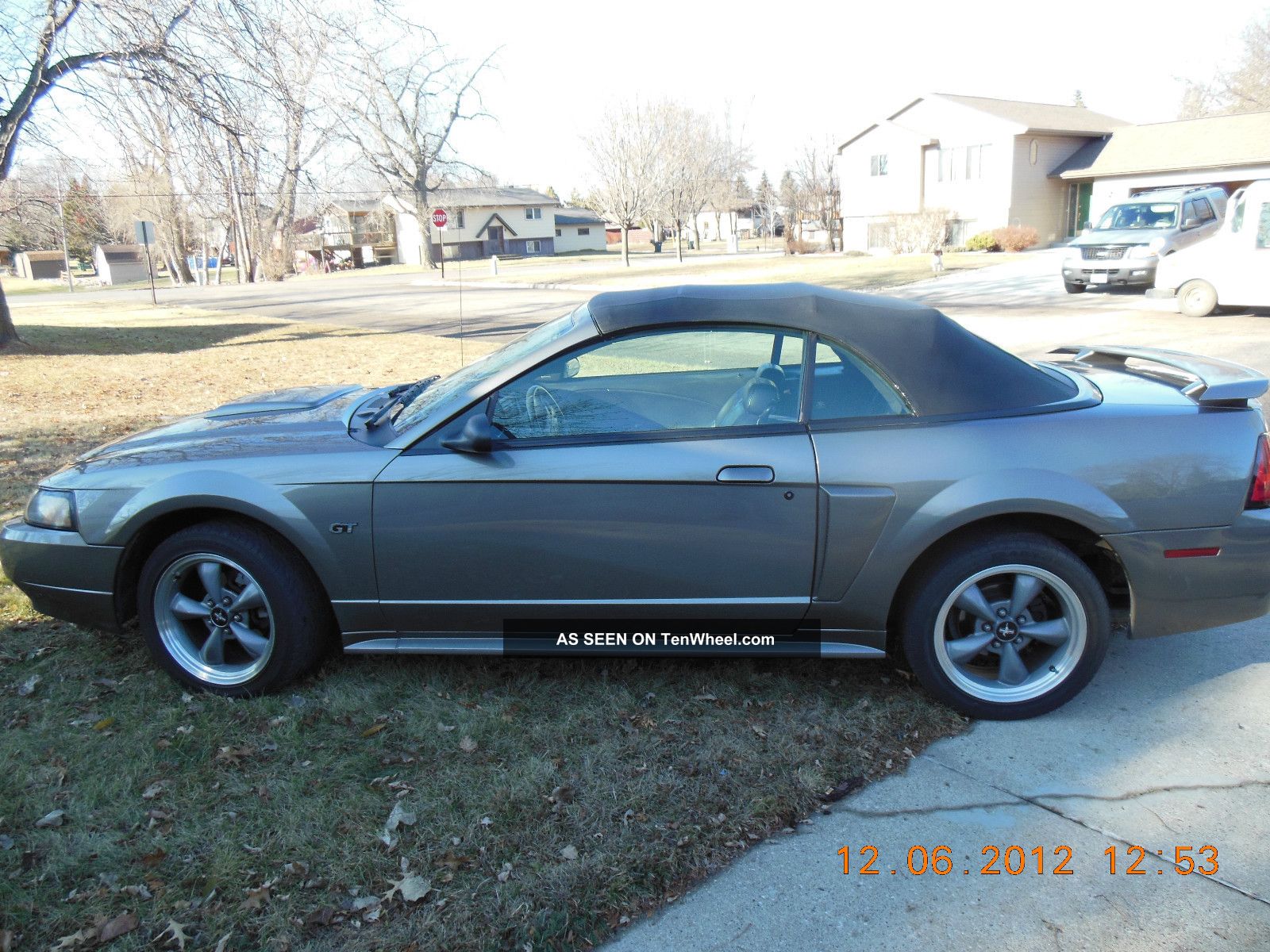 2001 Ford mustang gt convertible gas mileage #7