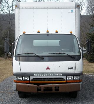 1997 Mitsubishi Fuso Cab Over Box Truck photo