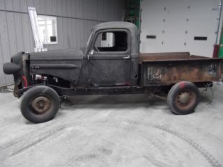 1937 Plymouth Truck Rat Rod Project Barn Find Rare photo