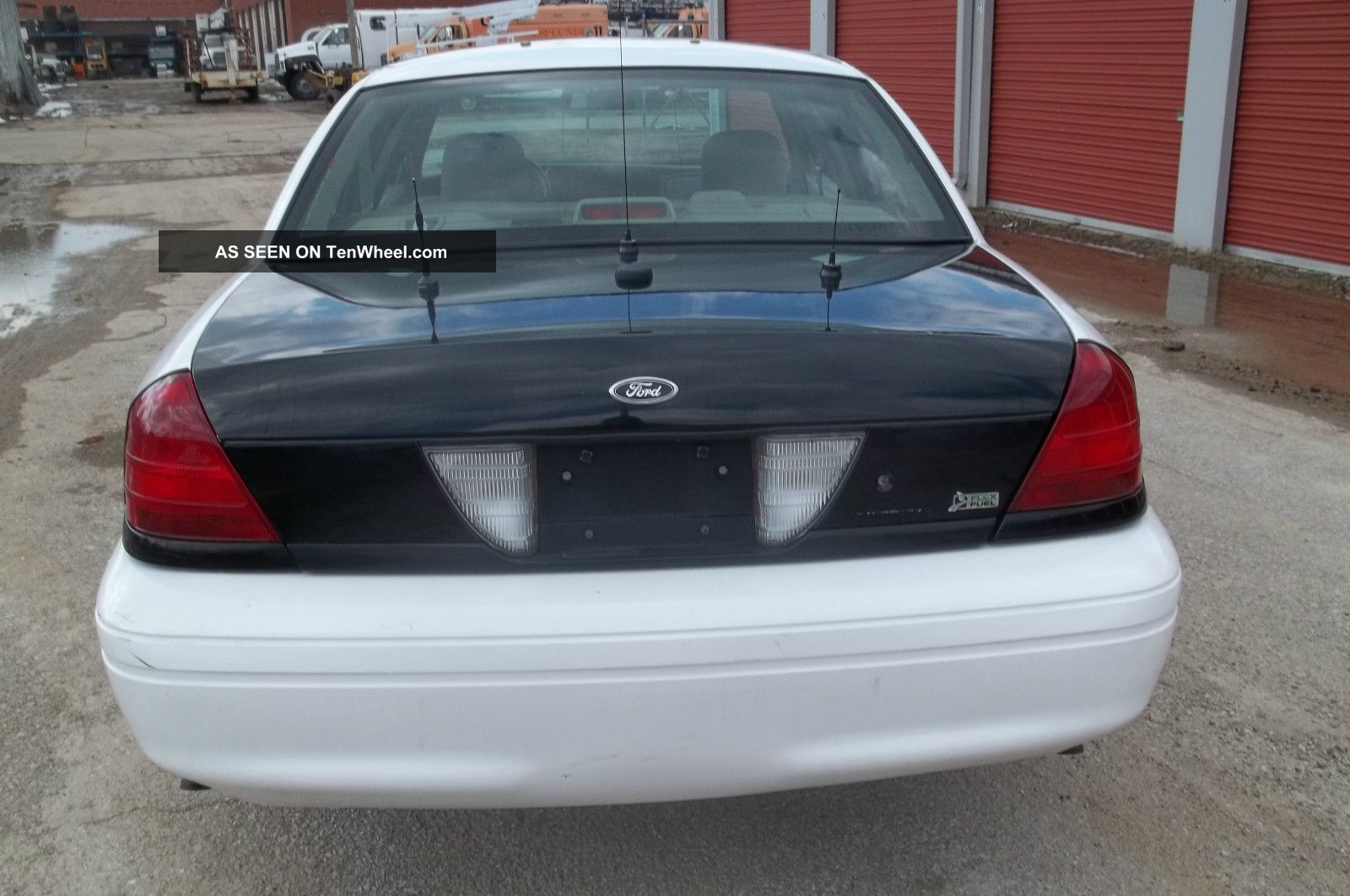 Ford crown victoria with the 5.0 liter police interceptor package