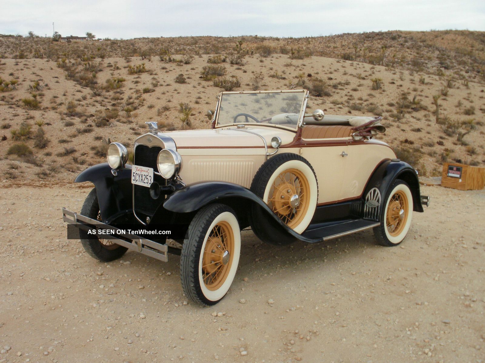 1930 Ford model a roadster convertible #9
