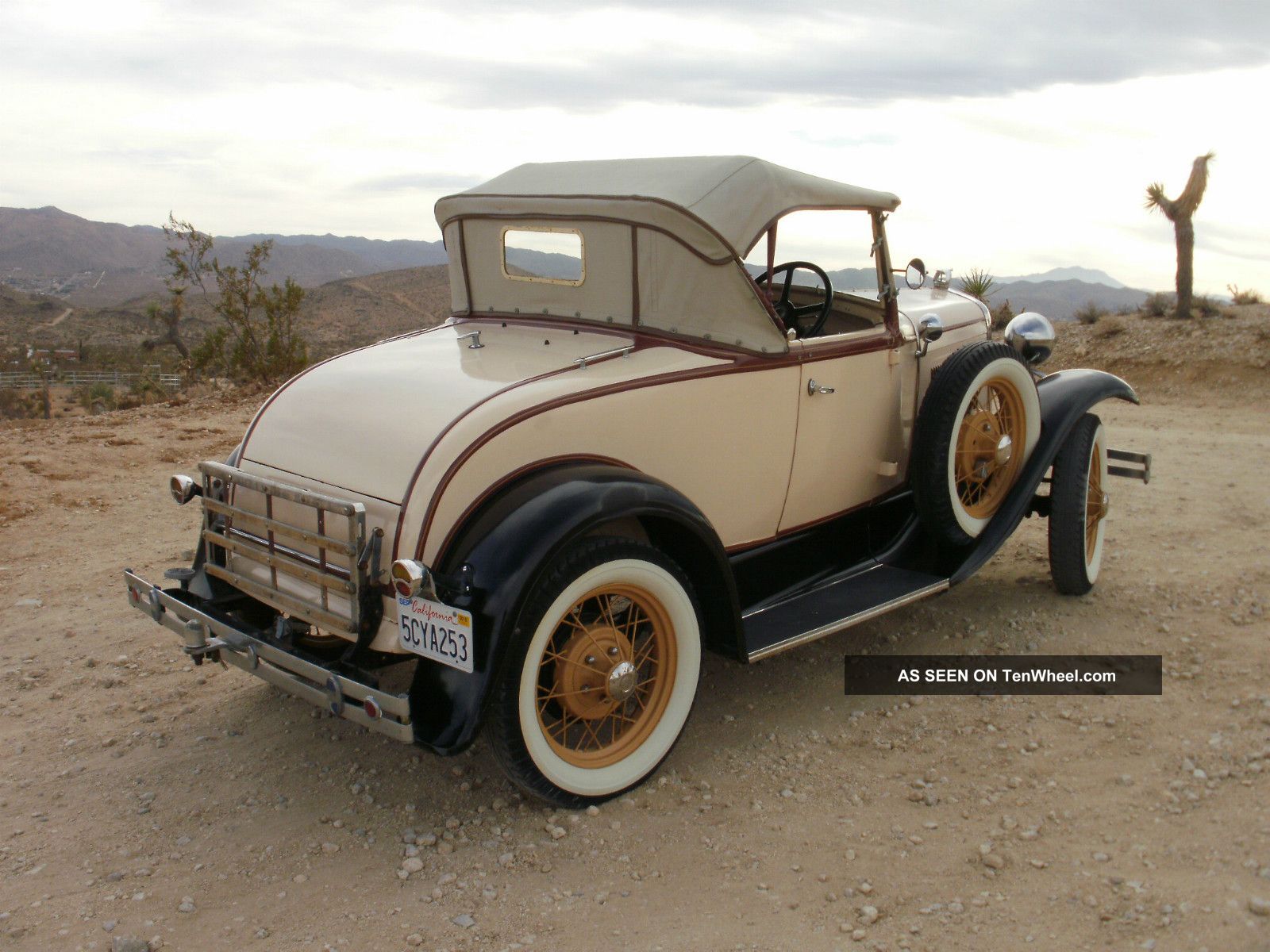 1930 Ford model a deluxe roadster #7