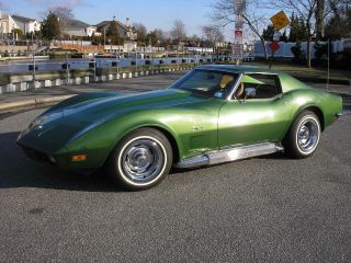 1973 Corvette L - 82 ' S Match 4spd Solid Orig 84k P / W A / C T&t Stingray photo