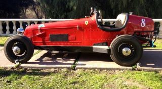1932 Alfa Romeo 8c Reproduction Ferrari Classic Race Car Cost $6million photo