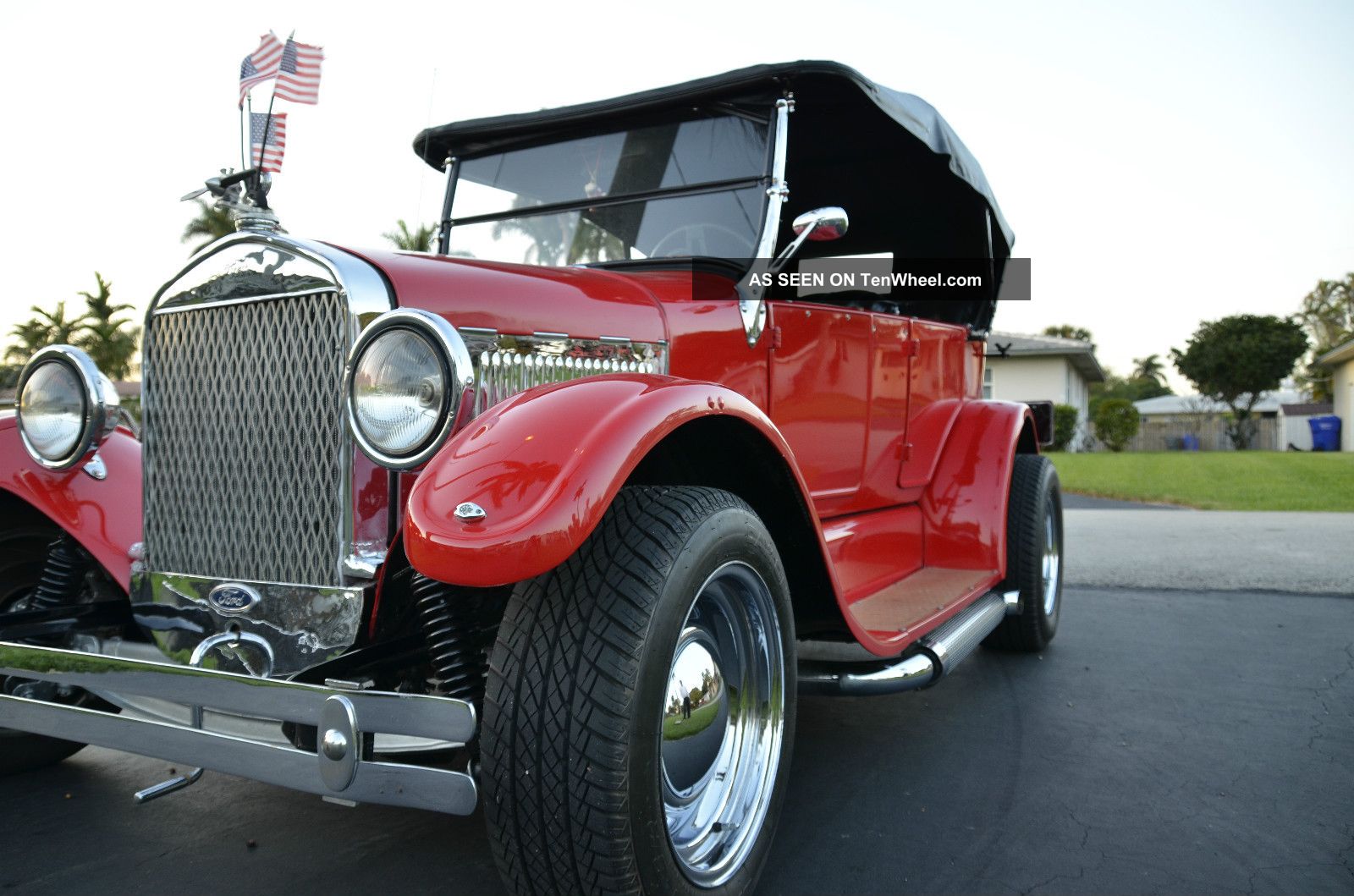 1927 Ford model t touring sedan #8