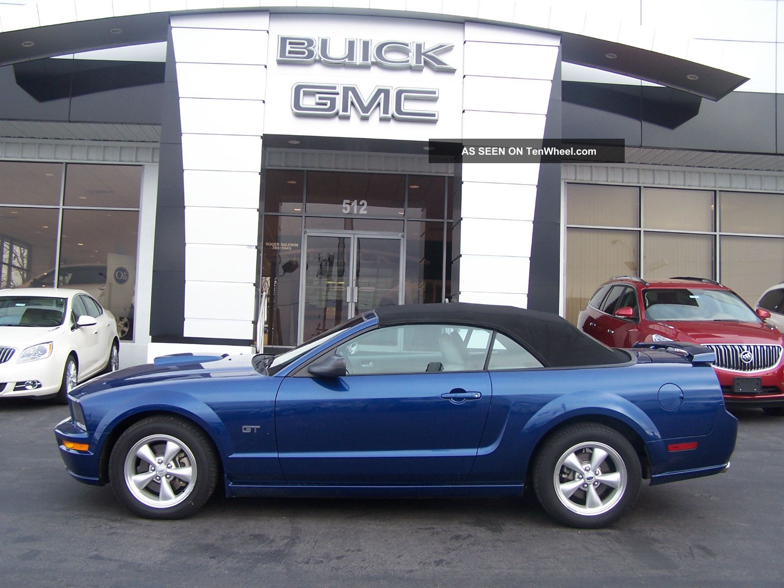 2007 Ford Mustang Gt Convertible 2 - Door 4.  6l Mustang photo